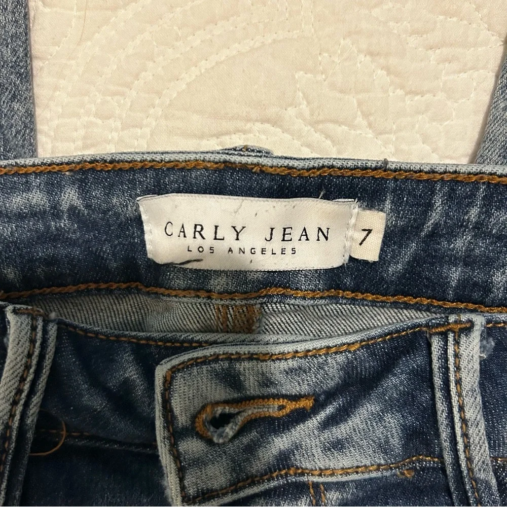 Carly Jean Los Angeles Monroe jeans size 7 - Picture 3 of 3